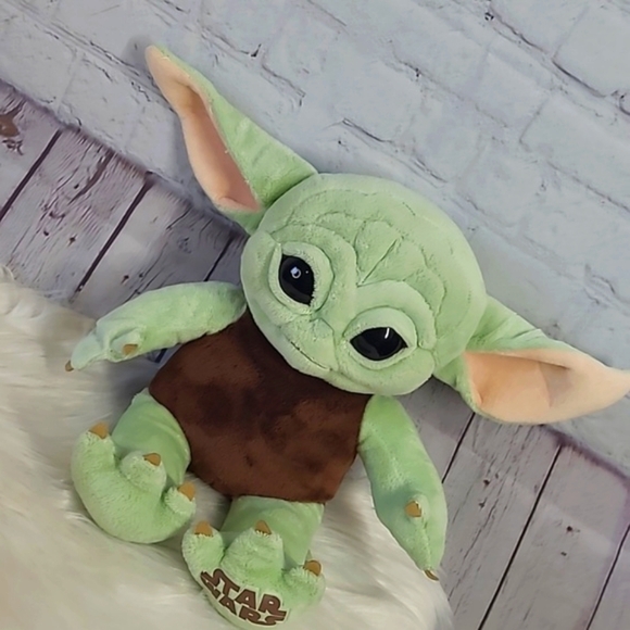 Build-A-Bear Star Wars The Child Baby Yoda Sound in Hand Plush Stuffed Animal 14 - Picture 16 of 17